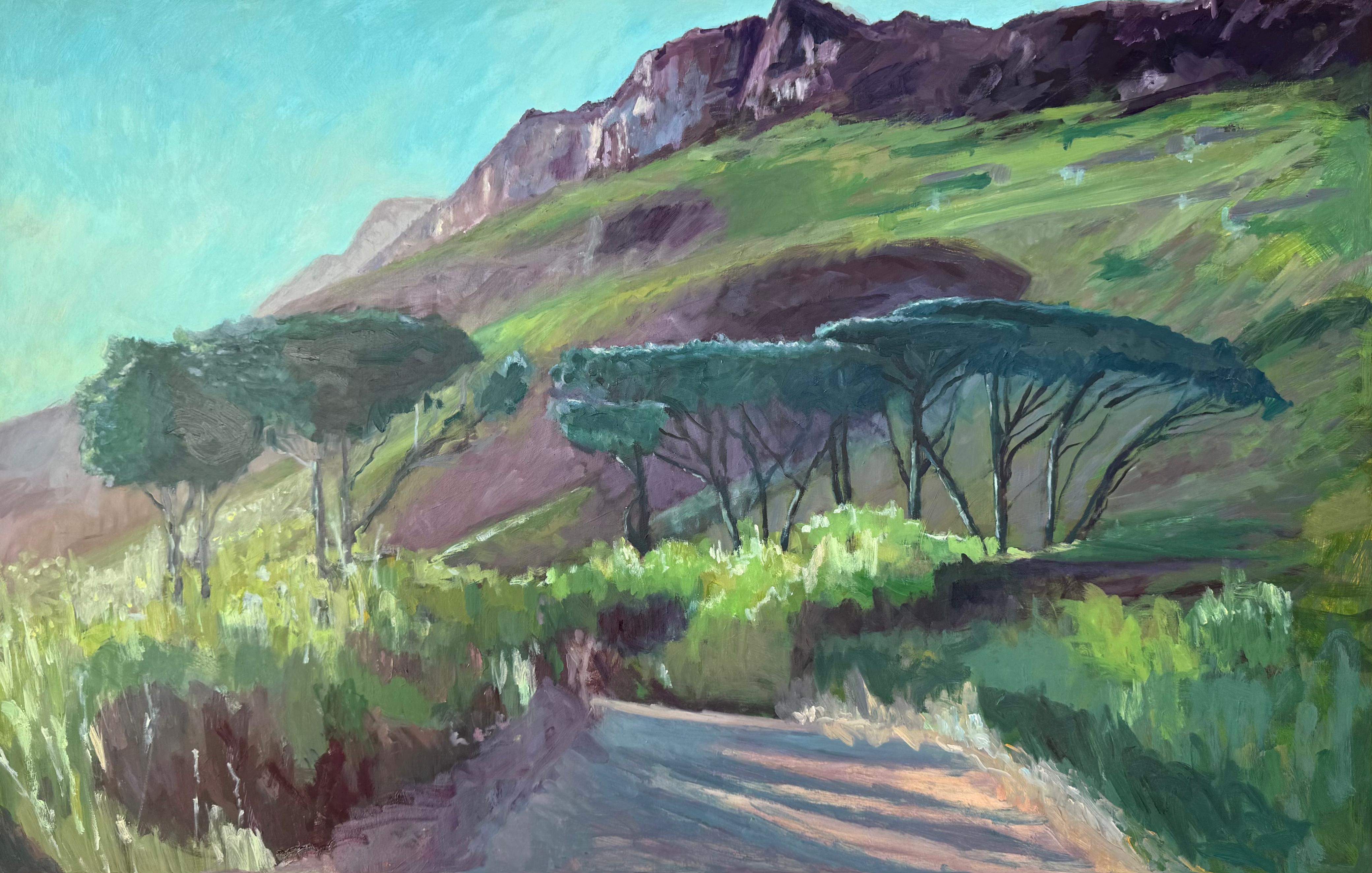 Sunrise on Stellenbosch Mountain